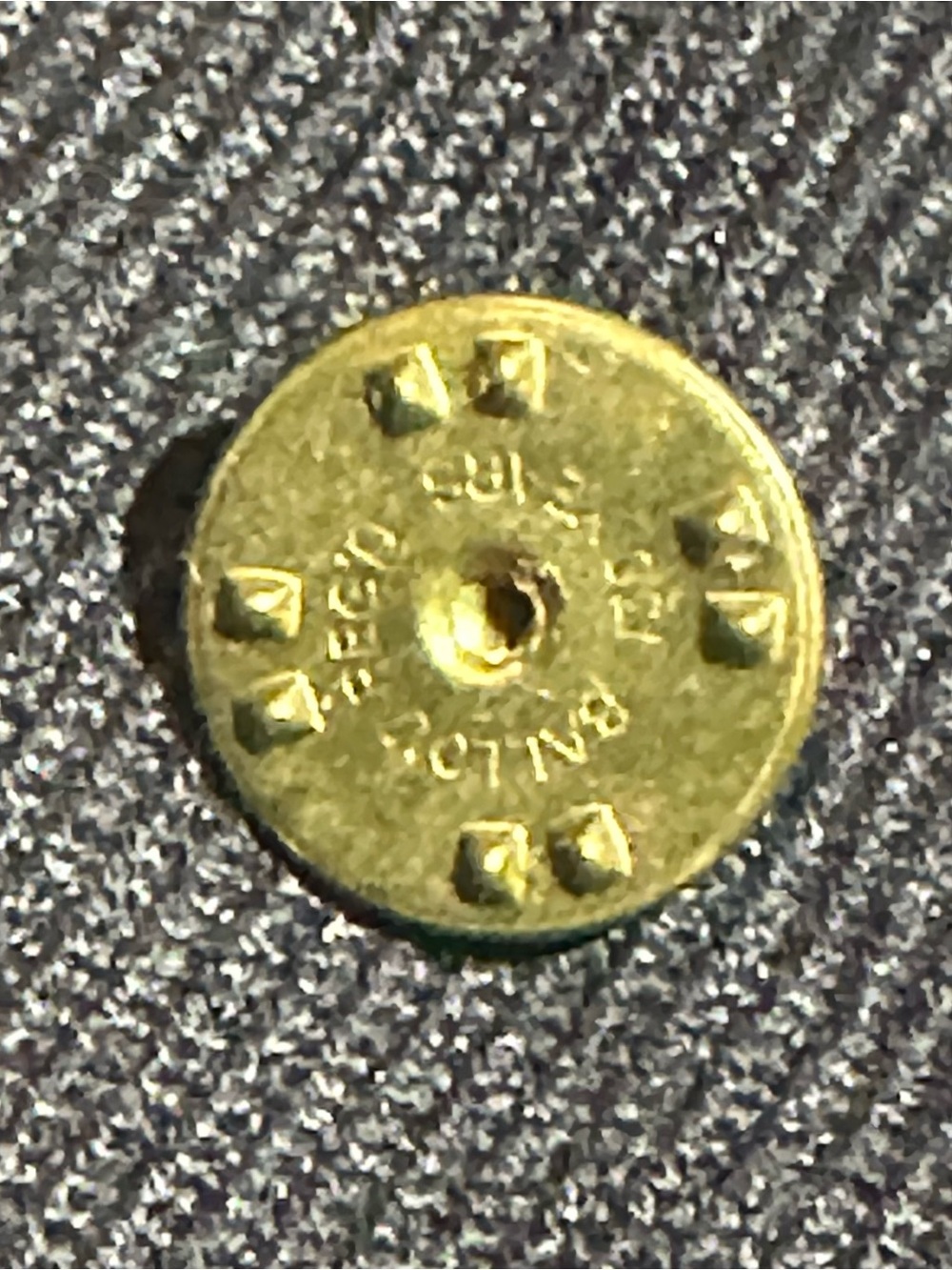 Anlo Gold-tone Decorative Button Accent - Picture 6 of 6
